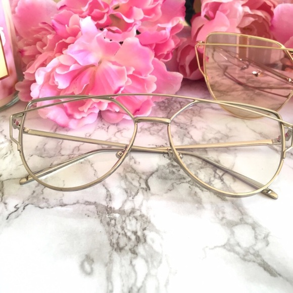 "Cece" || Silver Cat Eye Glasses 💕 - Picture 5 of 5