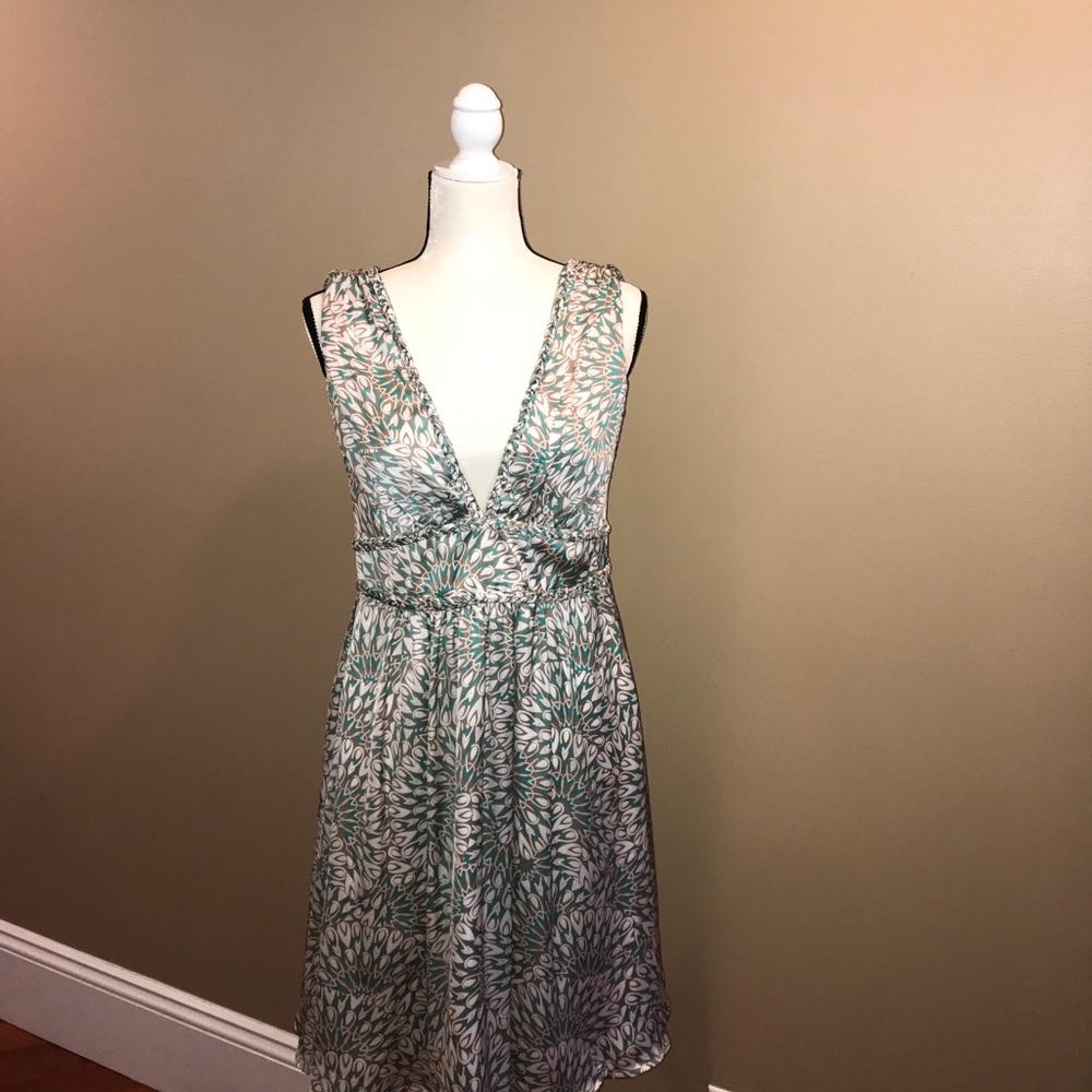 BCBG Generation low v front back cocktail dress