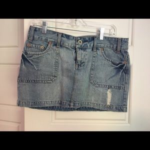 AE jean skirt