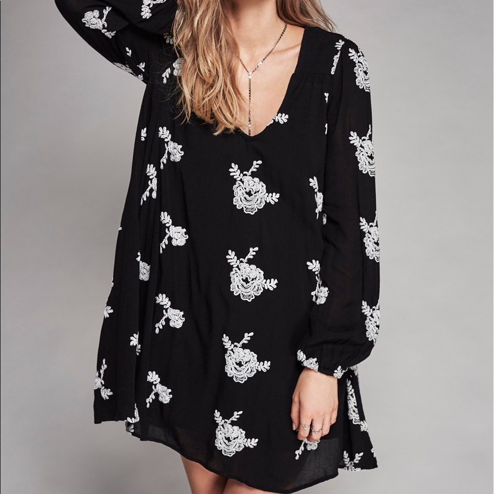 Embroidered Austin Dress