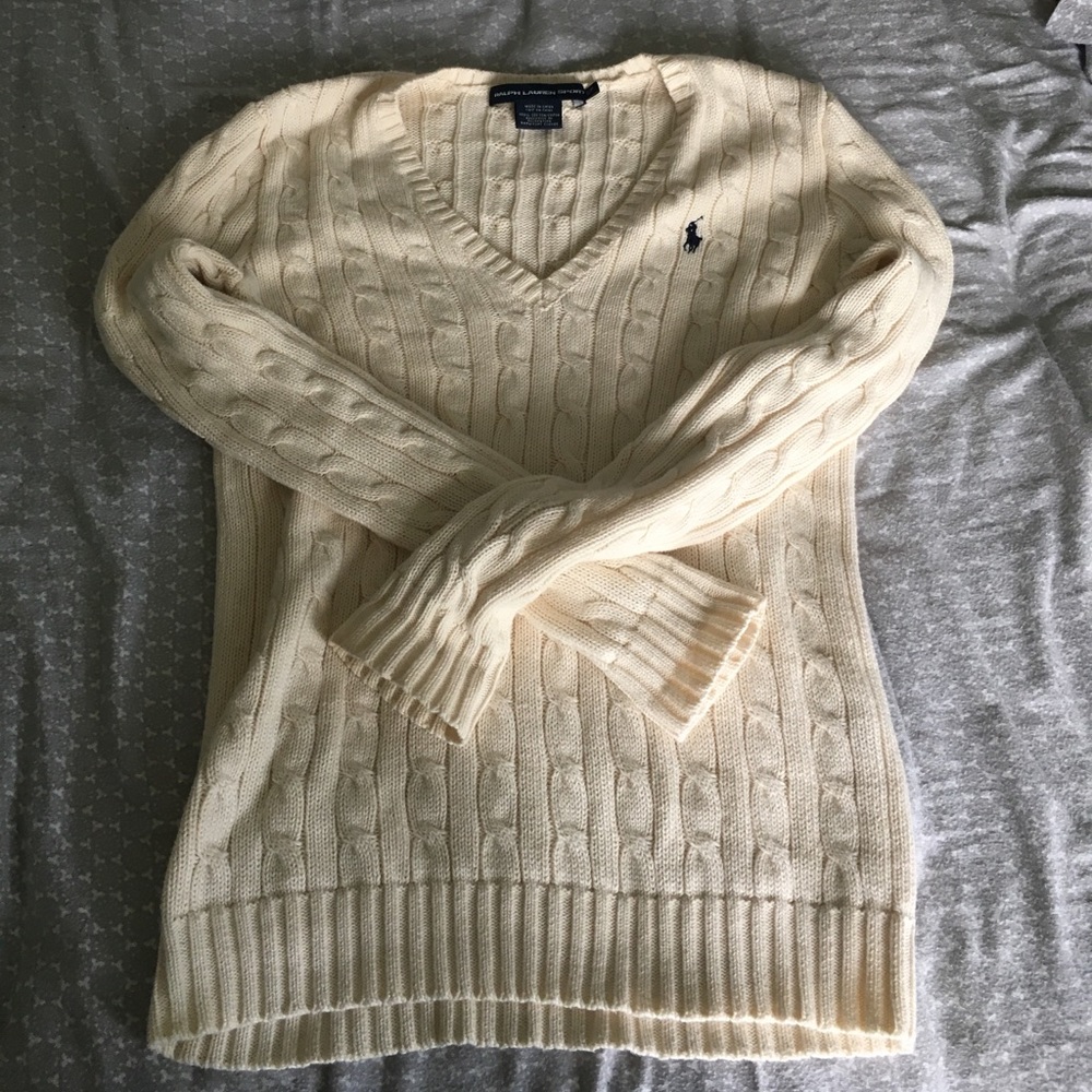 Ralph Lauren Cream Sweatet