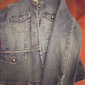 Talbots Denim Jacket, size 4P
