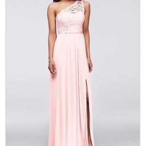 Bridesmaid Blush Davids Bridal Dress
