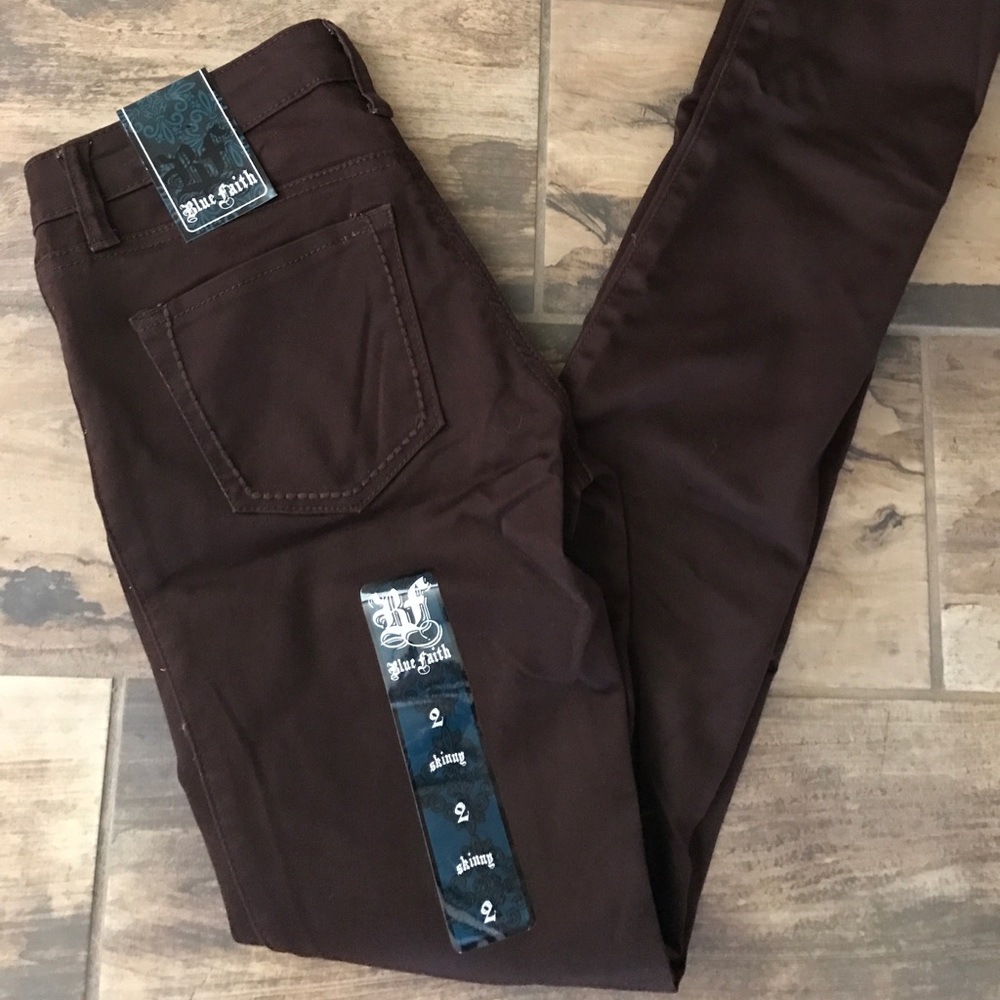 Brown Skinny Jeans