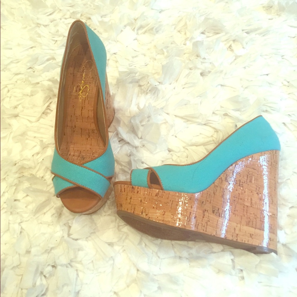 Jessica Simpson wedges size 7