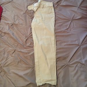 Khaki capris
