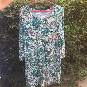 Blue printed Lilly Pulitzer Dress