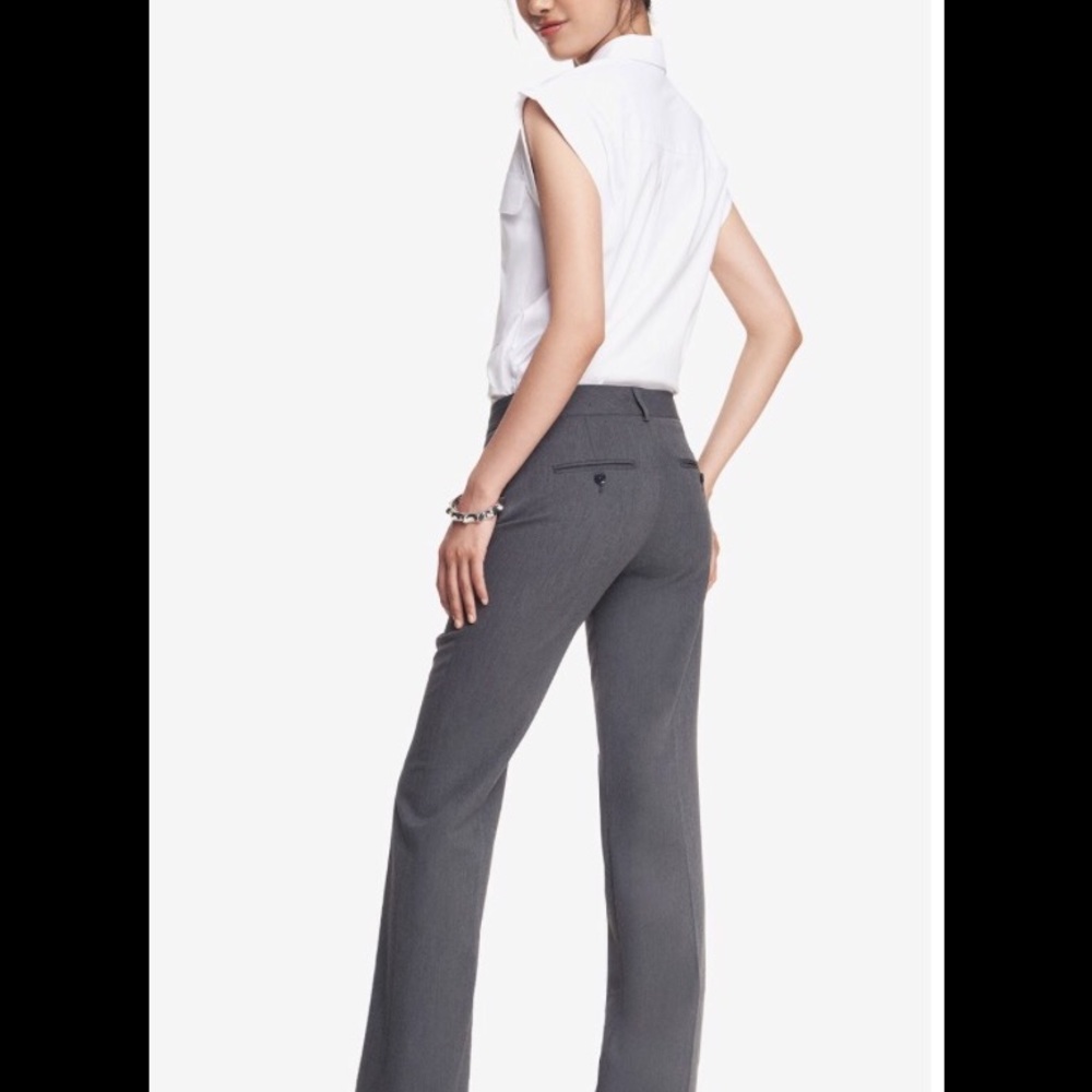 Express "The Editor" grey pants size 4 regular