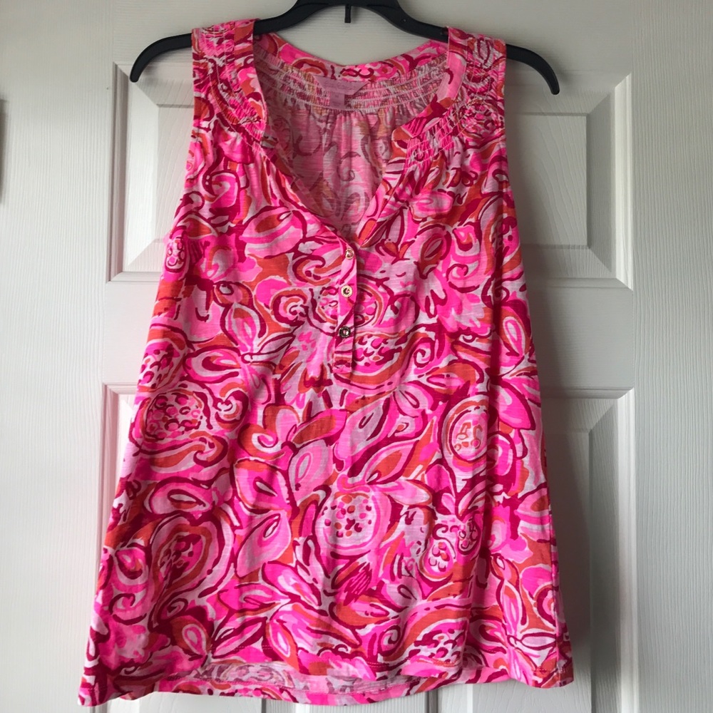 Lilly Pulitzer Essie sleeveless top in medium