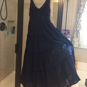 100% cotton dress. Gathered elastic back. Sz.M