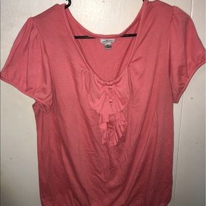 Women's peach shirt
