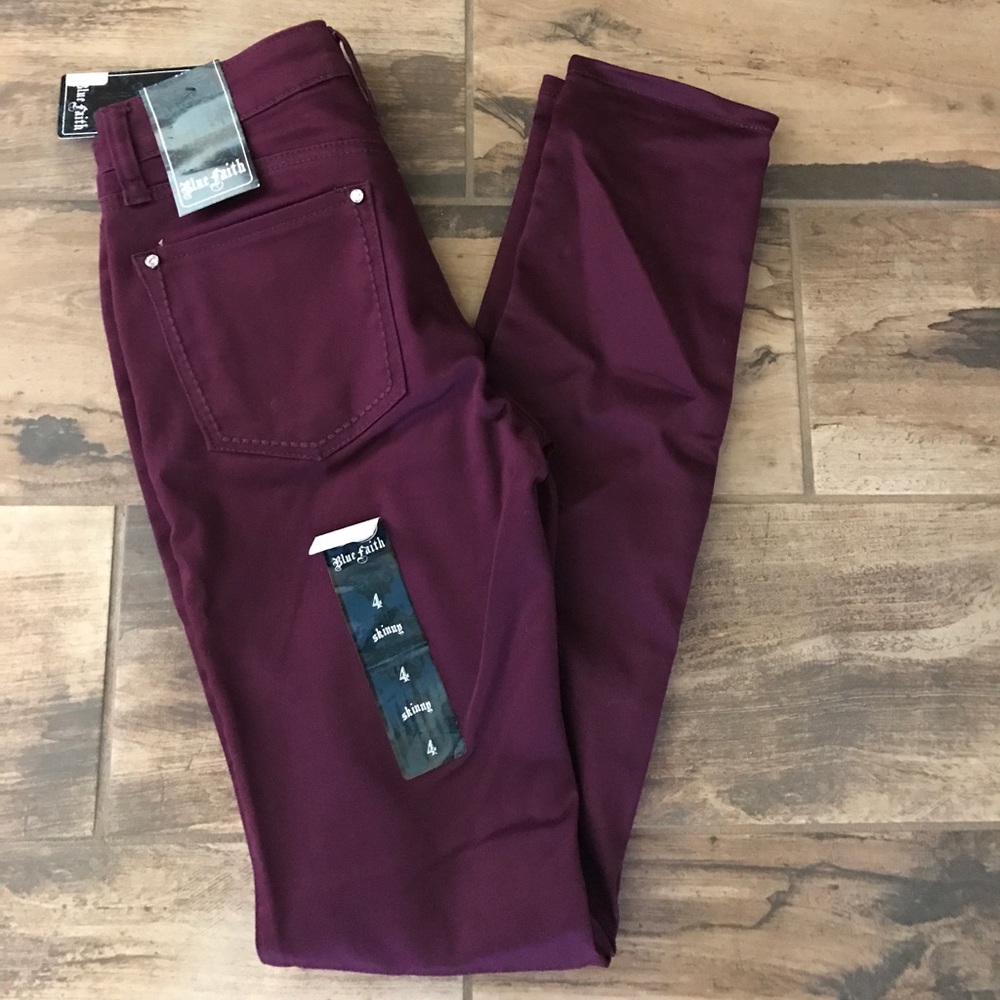 Lavender Skinny Jeans
