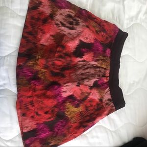 J. Crew watercolor skirt