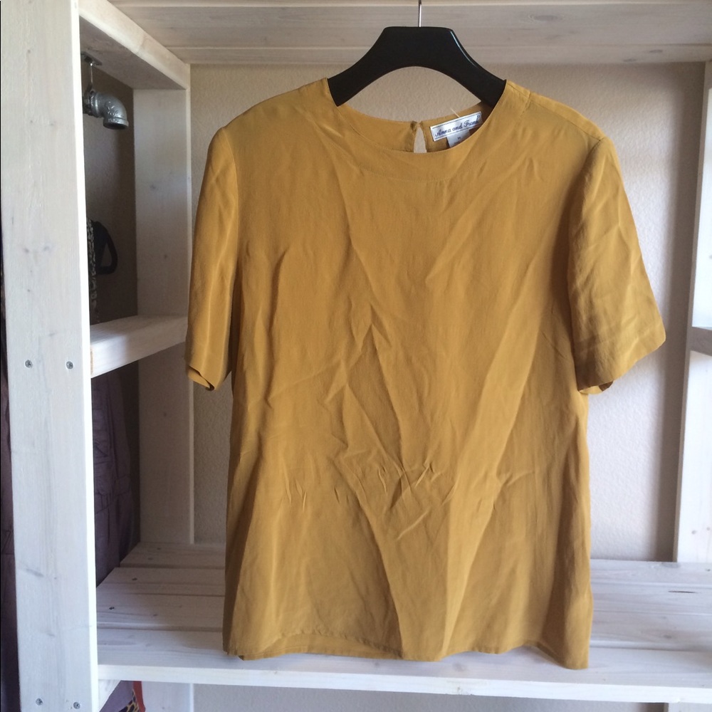Silk vintage blouse