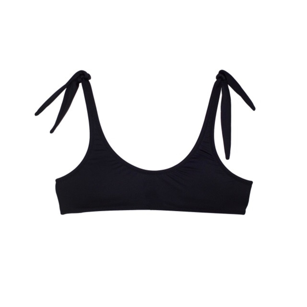 Black Celia Bikini Top