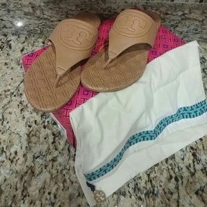 Tory Burch Marion quilted sandal