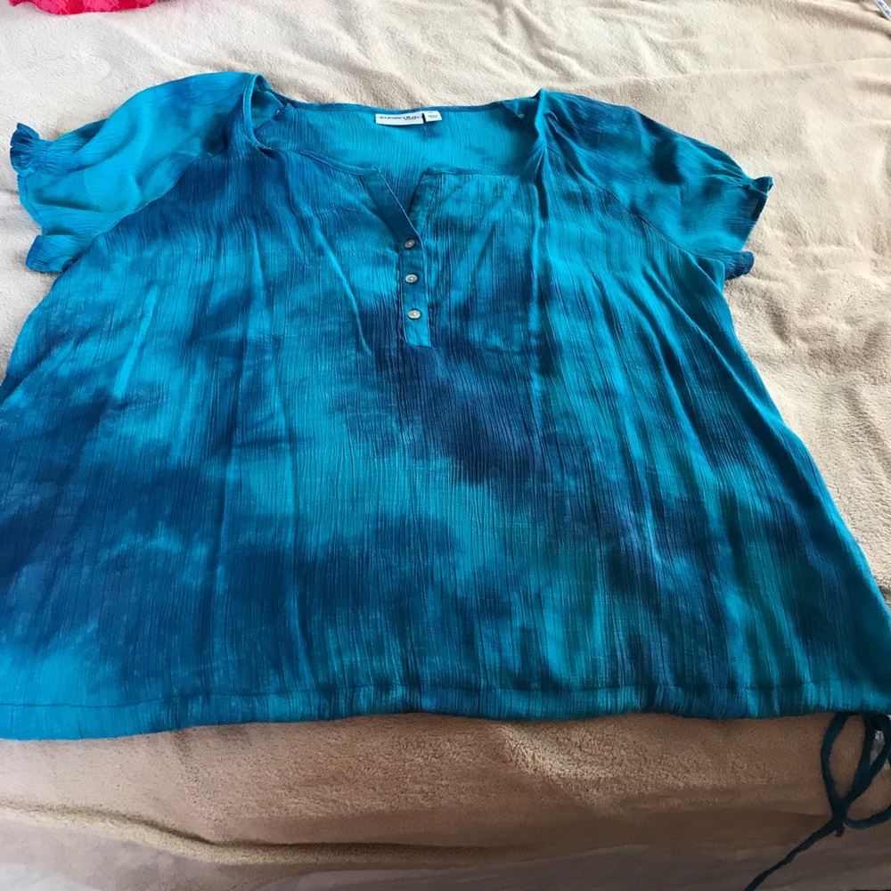 Tie-dyed shirt