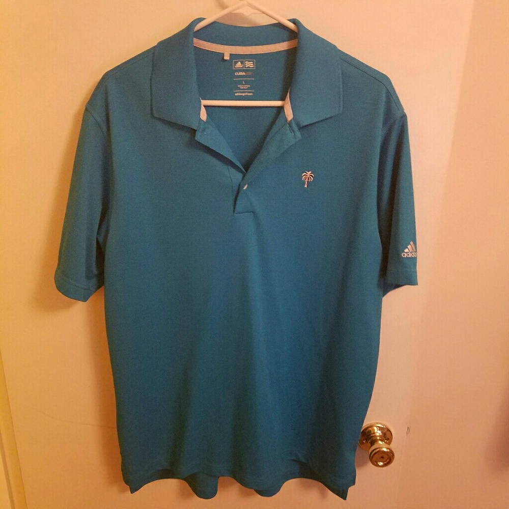 💙 3 FOR $25 💙 Men's Adidas ClimaLite Golf Shirt