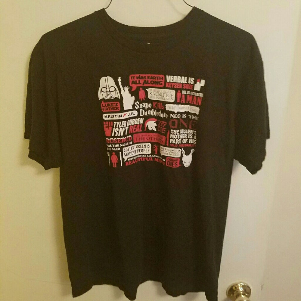 💙 3 FOR $25 💙 Men's Threadless Spoiler Shirt