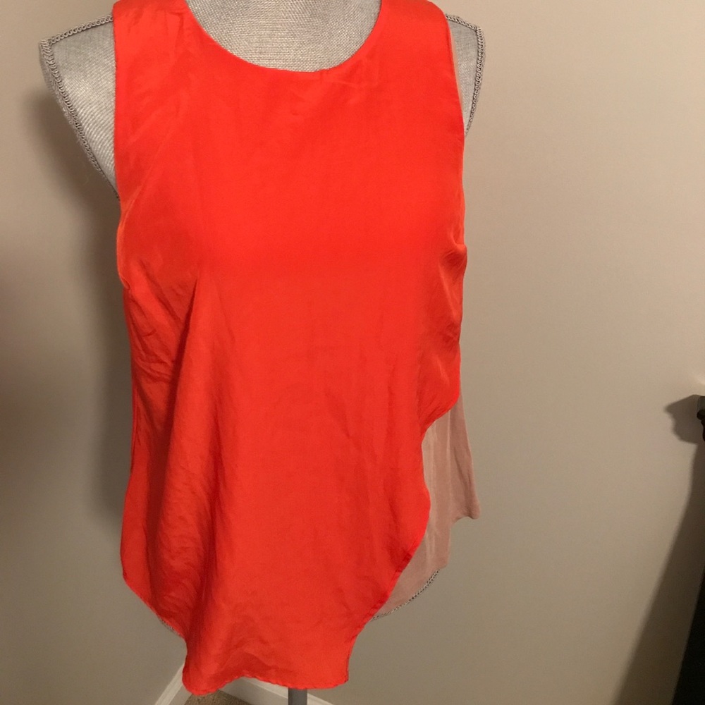 Bordeaux split tone tank from Anthropologie