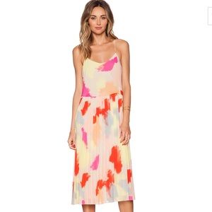 1. state crystal pleat midi dress