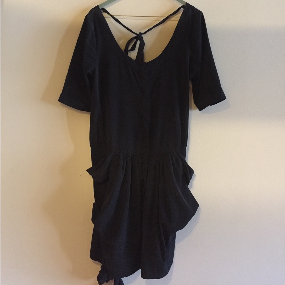 All Saints black dress