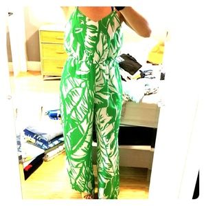Lilly Pulitzer Palm Leaf Romper