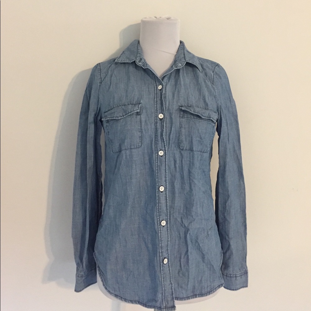 Denim Button Down Shirt