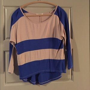 Color block blouse 96% Rayon 4% spandex