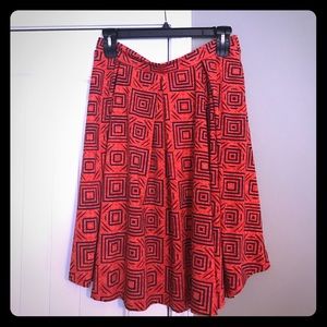 EUC LuLaRoe 2x Madison Skirt