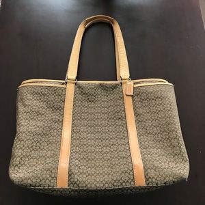 Large coach tote