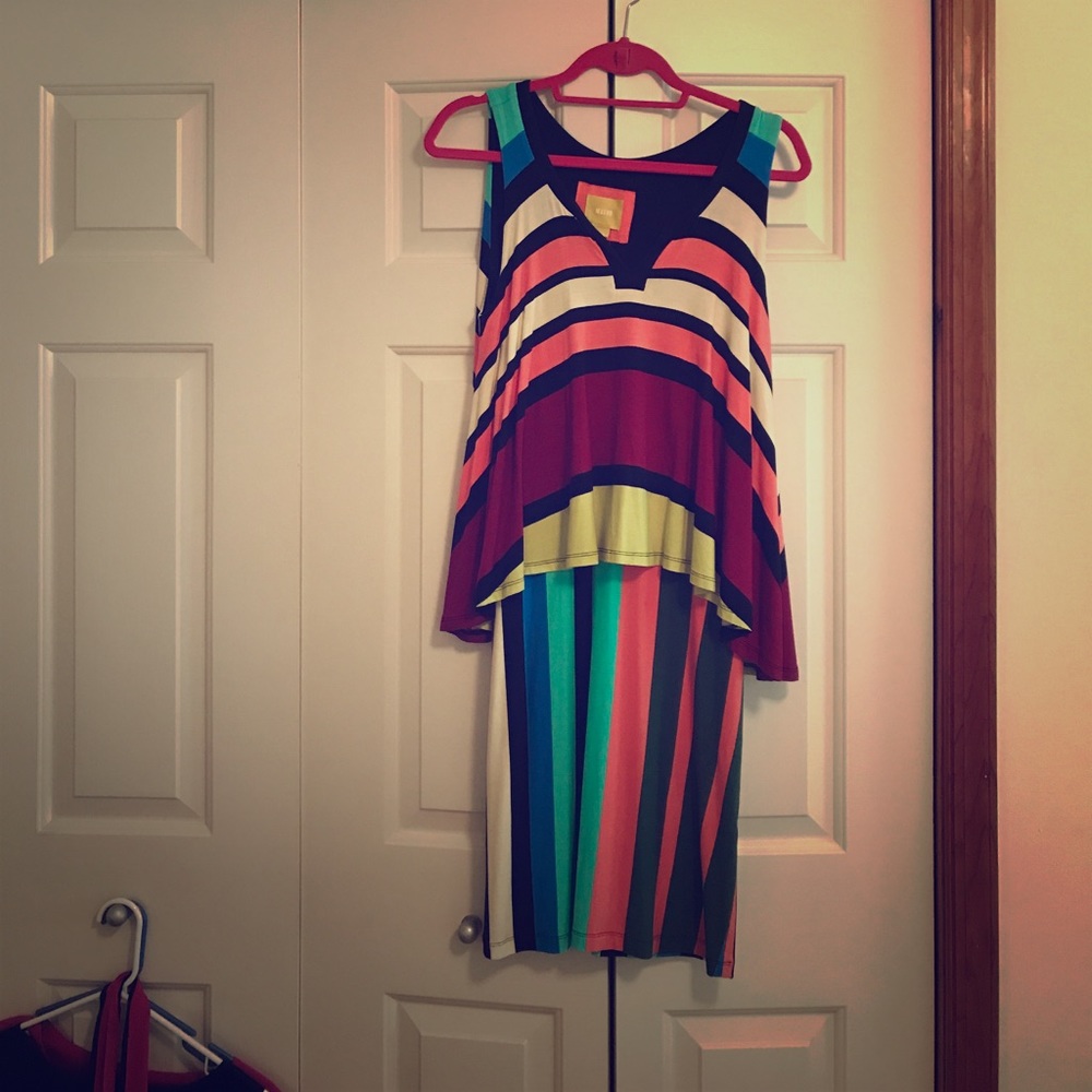 Anthropologie Stripped Dress