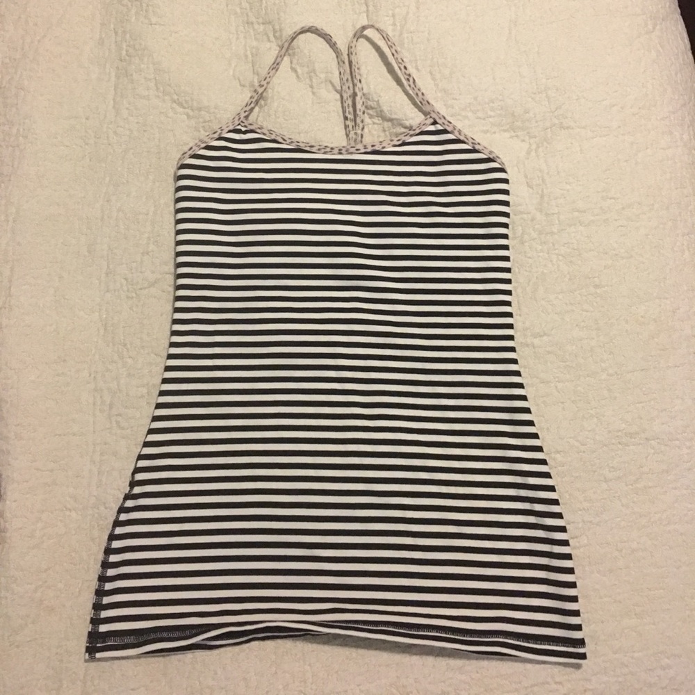 Lululemon striped tank