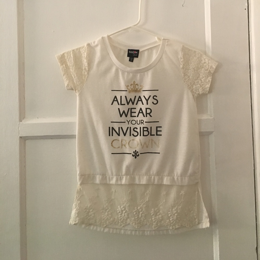 Always wear your invisible crown t-shirt