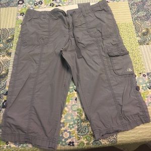 Calvin Klein blue-gray Capri pants