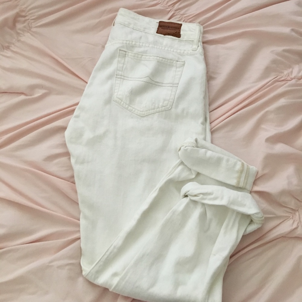 White jeans denim and supply