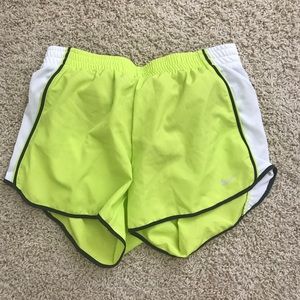 Neon Nike Biker Shorts Size Medium