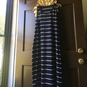 Blue&Whiite tank dress, size L
