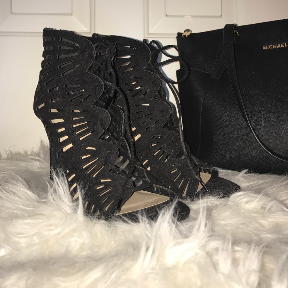 Black heels