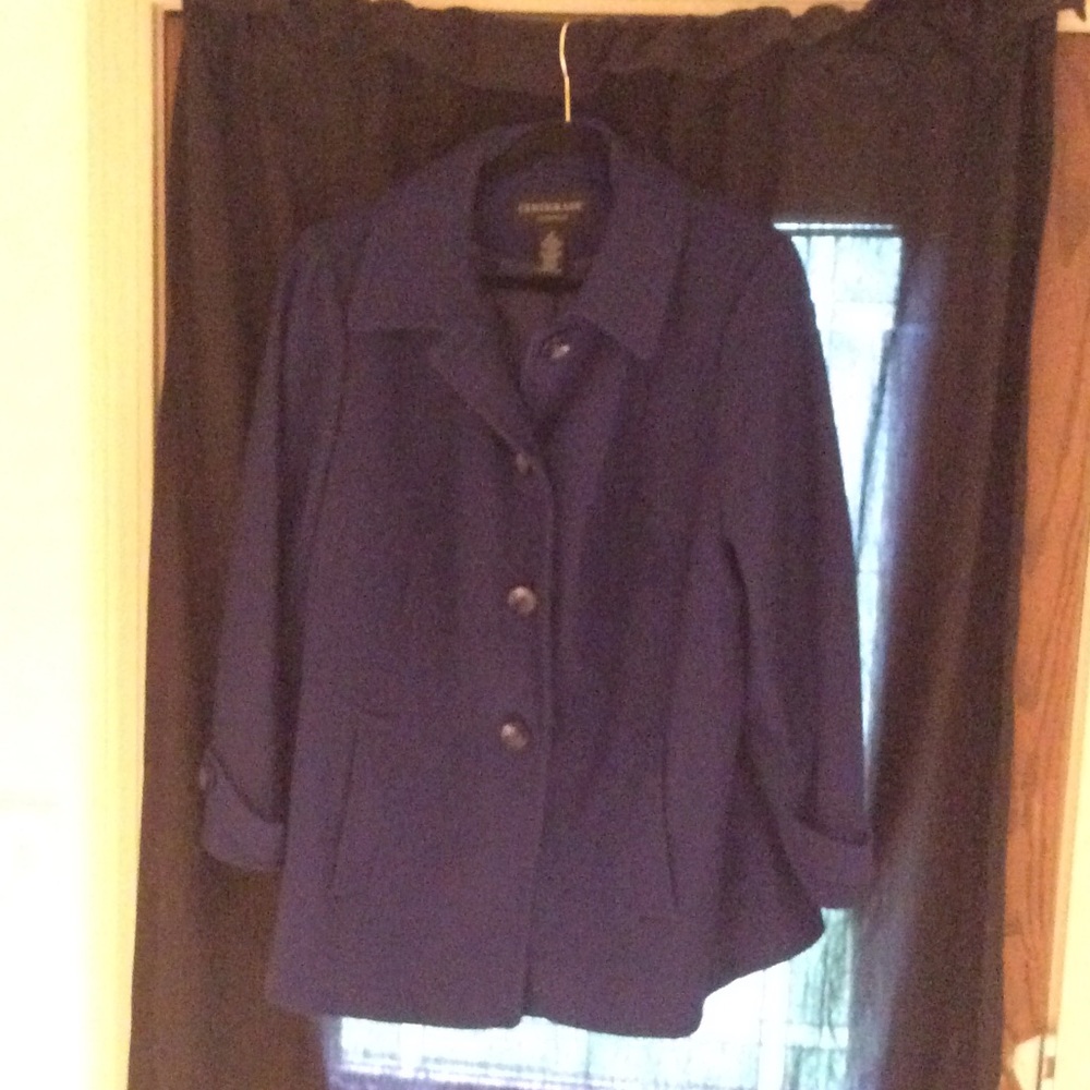 Women's 1x Wool blend coat