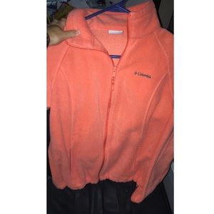 columbia fleece coat