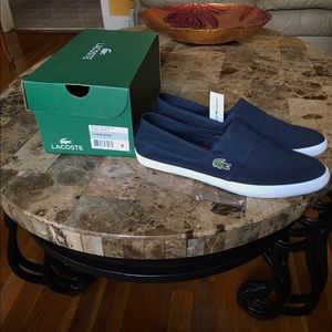 Mens Marice Lacoste Slip ons