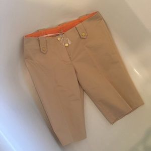 Tory Burch Khaki Walking Shorts / Bermuda Shorts