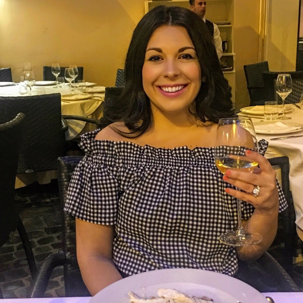 Off shoulder gingham dress