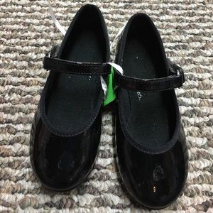 Black toddler size 7 tap shoes