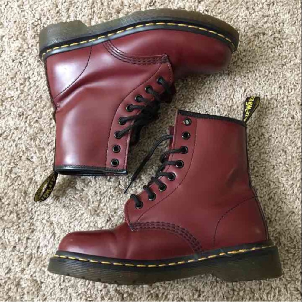 Dr. Martens 1460 cherry red 8-eye boot