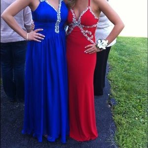 Jasz Couture Red Prom Dress