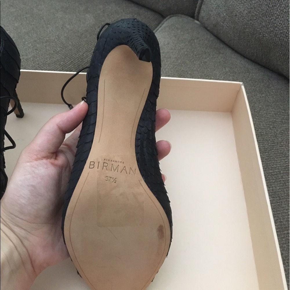Donna sandal. Python leather. - Picture 2 of 3