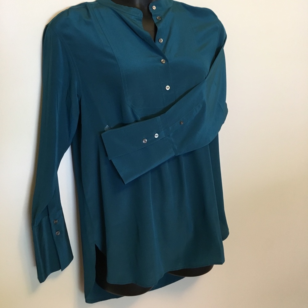 NEW J. Crew Hi-lo blouse