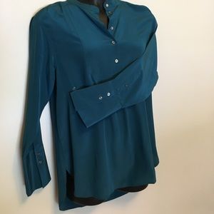 NEW J. Crew Hi-lo blouse